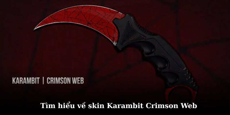 Tìm hiểu chi tiết về giá skin Karambit Crimson Web