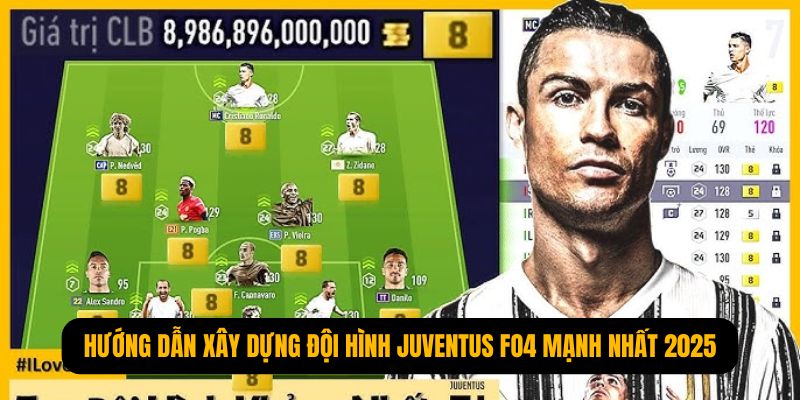 Hướng Dẫn Xây Dựng Đội Hình Juventus FO4 Mạnh Nhất 2025